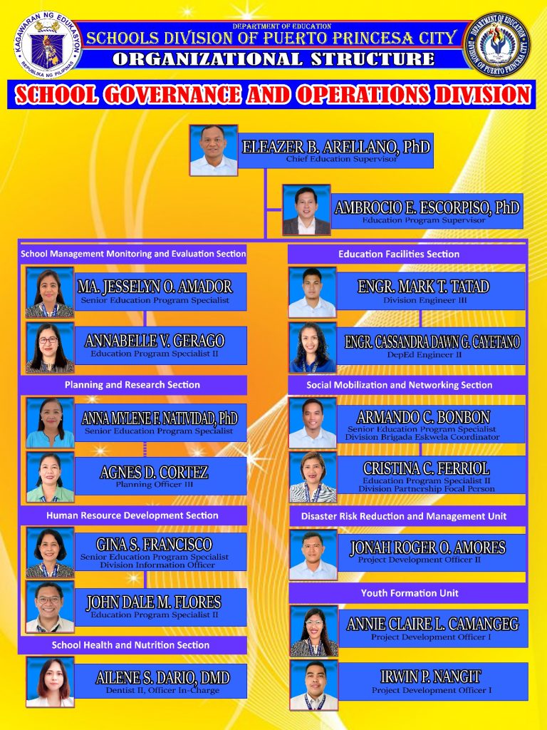 Organizational Structure | DepEd Puerto Princesa City